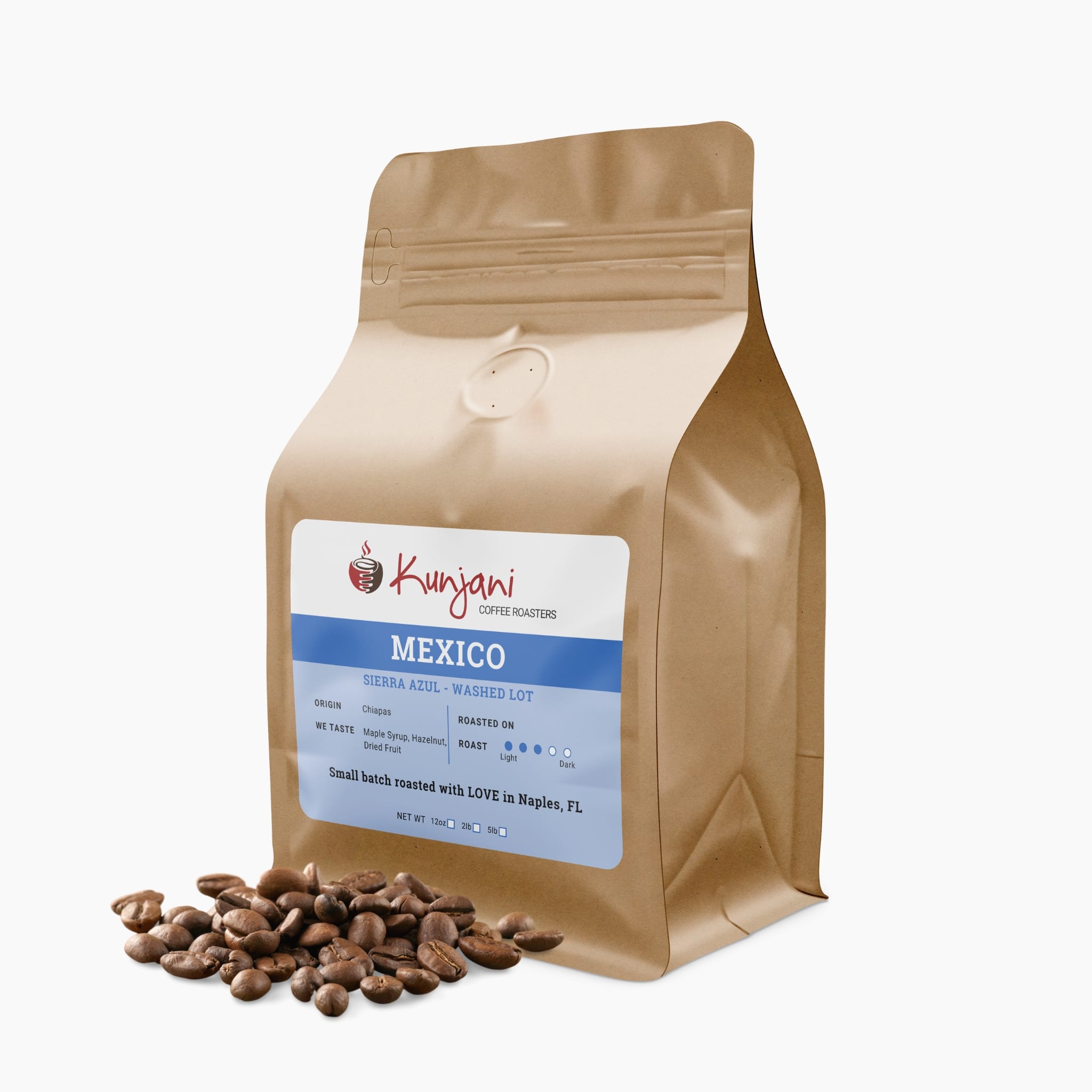 Mexico Sierra Azul - Fair Trade Organic, Medium Roast Coffee