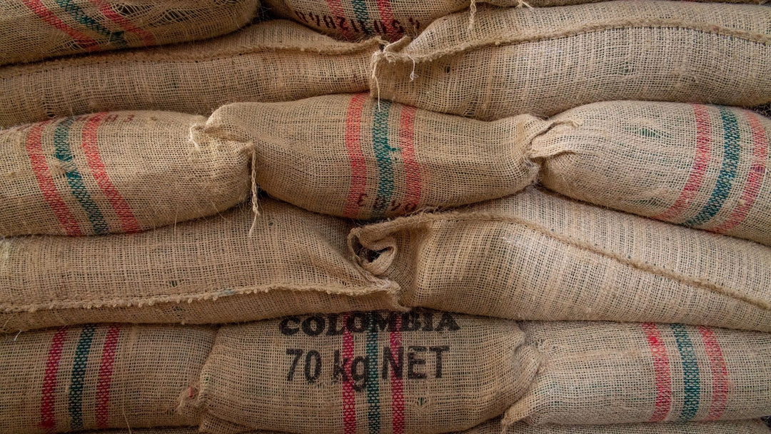 Colombian coffee bags