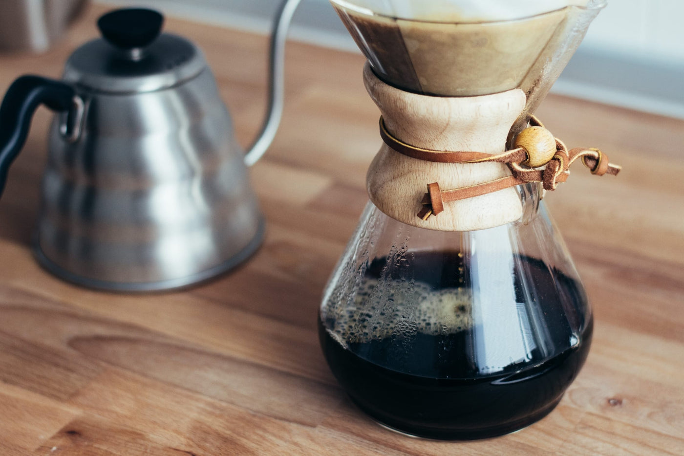 How To Make Pour-Over Coffee At Home With A Chemex