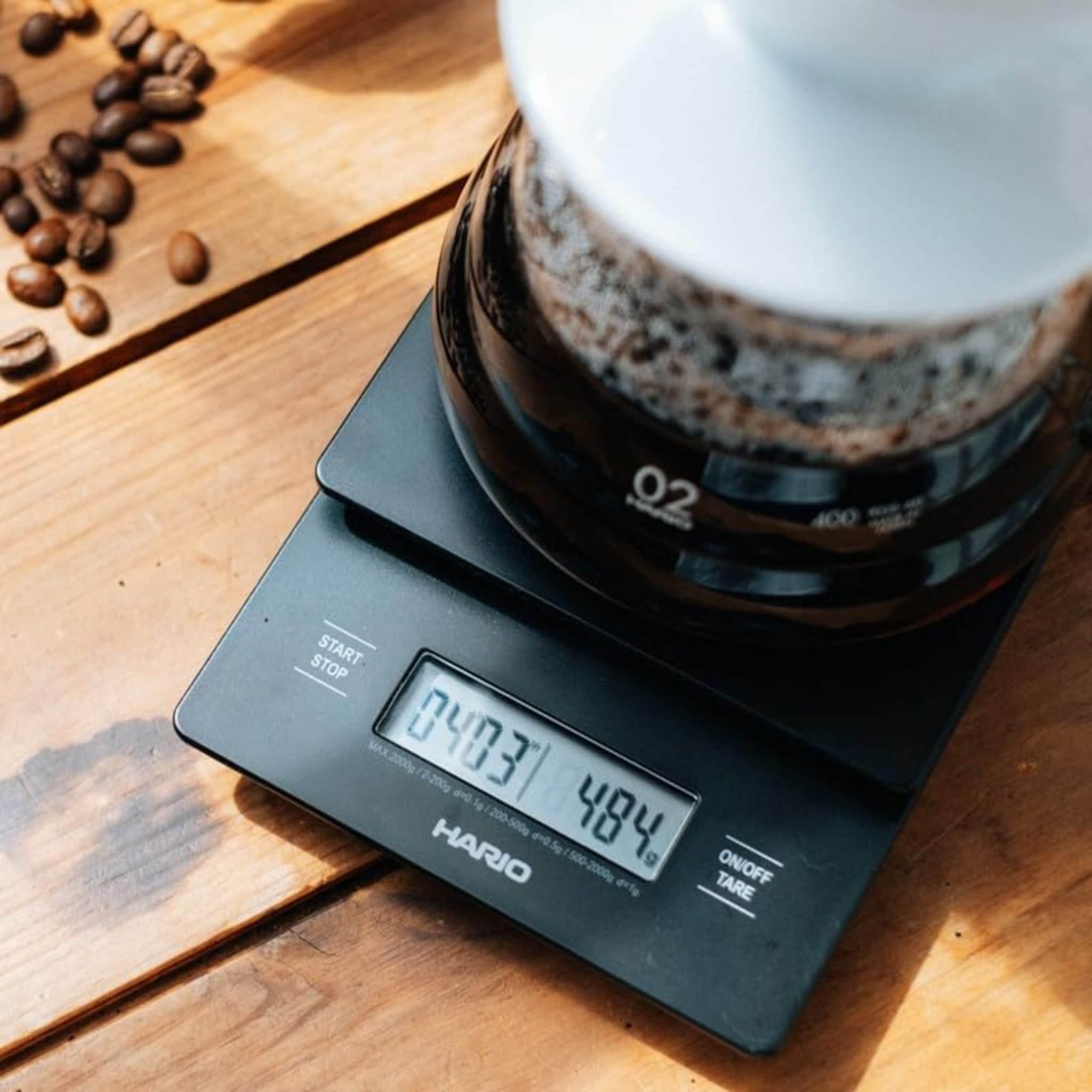 Hario V60 Drip Scale - Precision & Timer for Perfect Brews