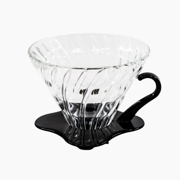 Hario V60 black glass dripper size 02