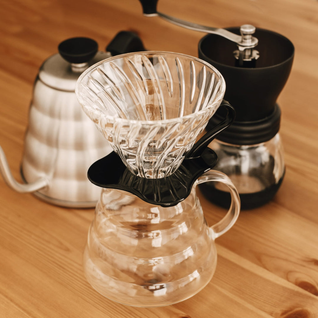 Hario V60 black glass dripper