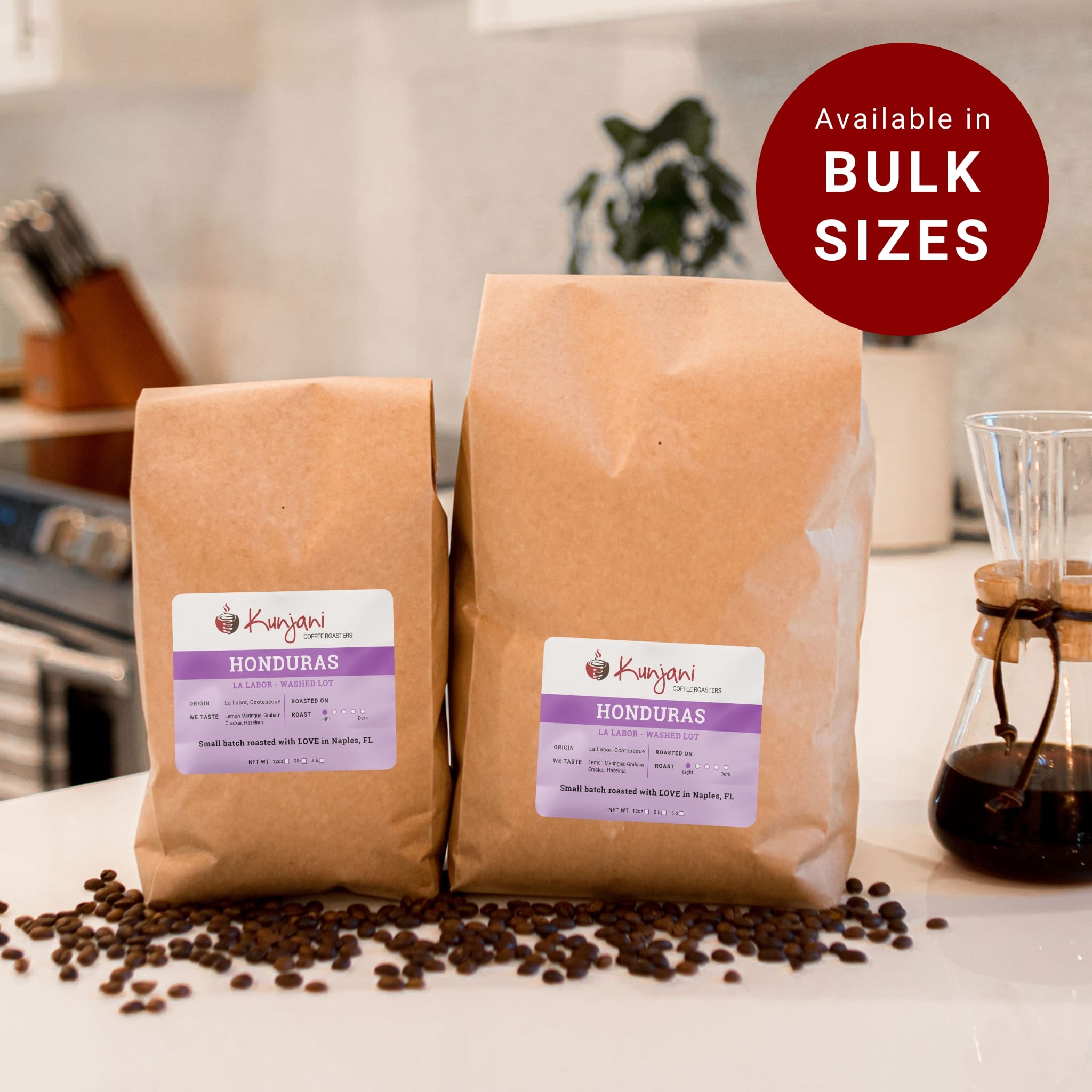 Honduras La Labor - Fair Trade Organic, Light Roast Coffee