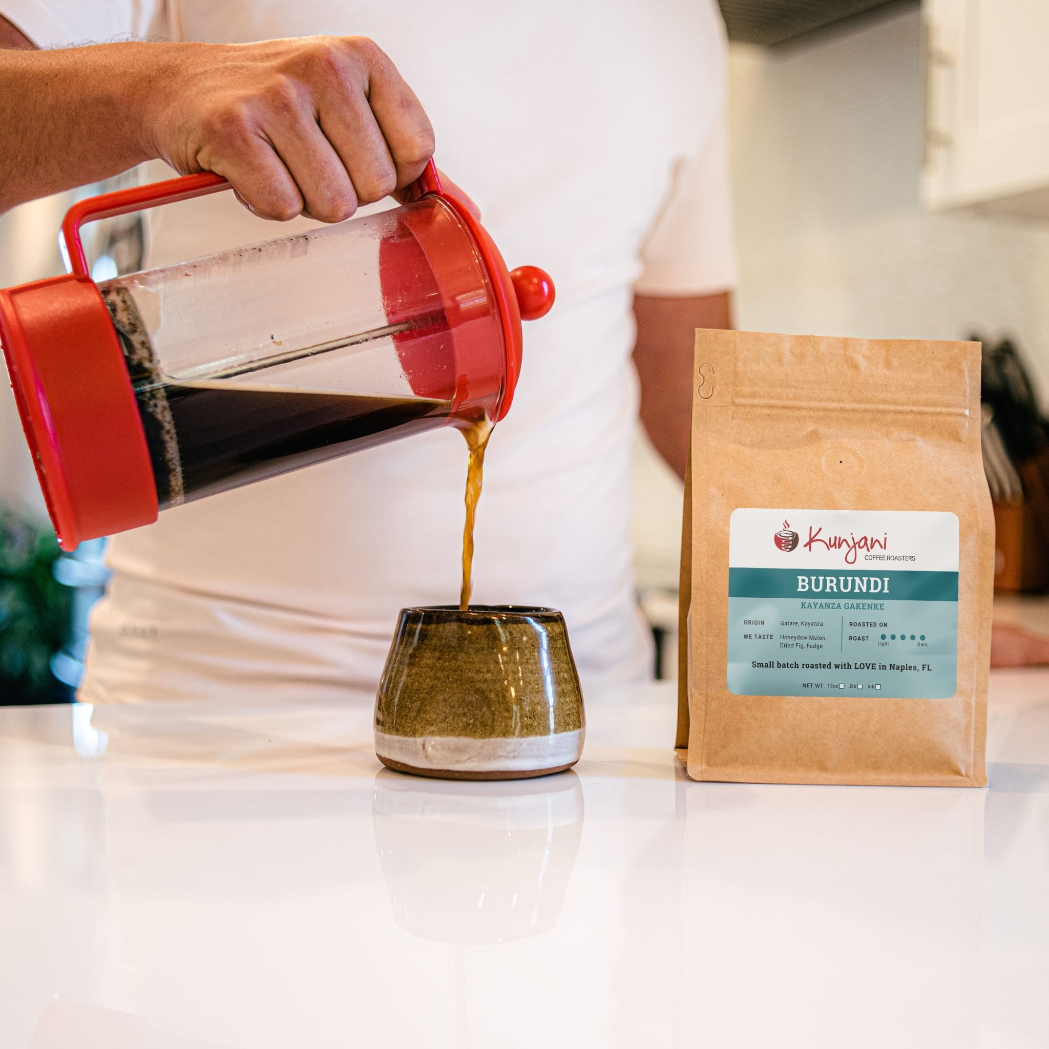 Burundi Kayanza Gakenke - Dark Roast Coffee | Kunjani Craft Coffee
