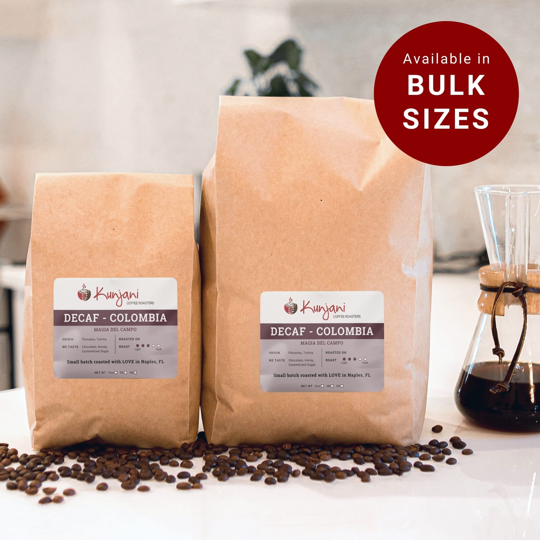 Decaf Colombia Magia del Campo - Fair Trade Organic Coffee | Kunjani ...