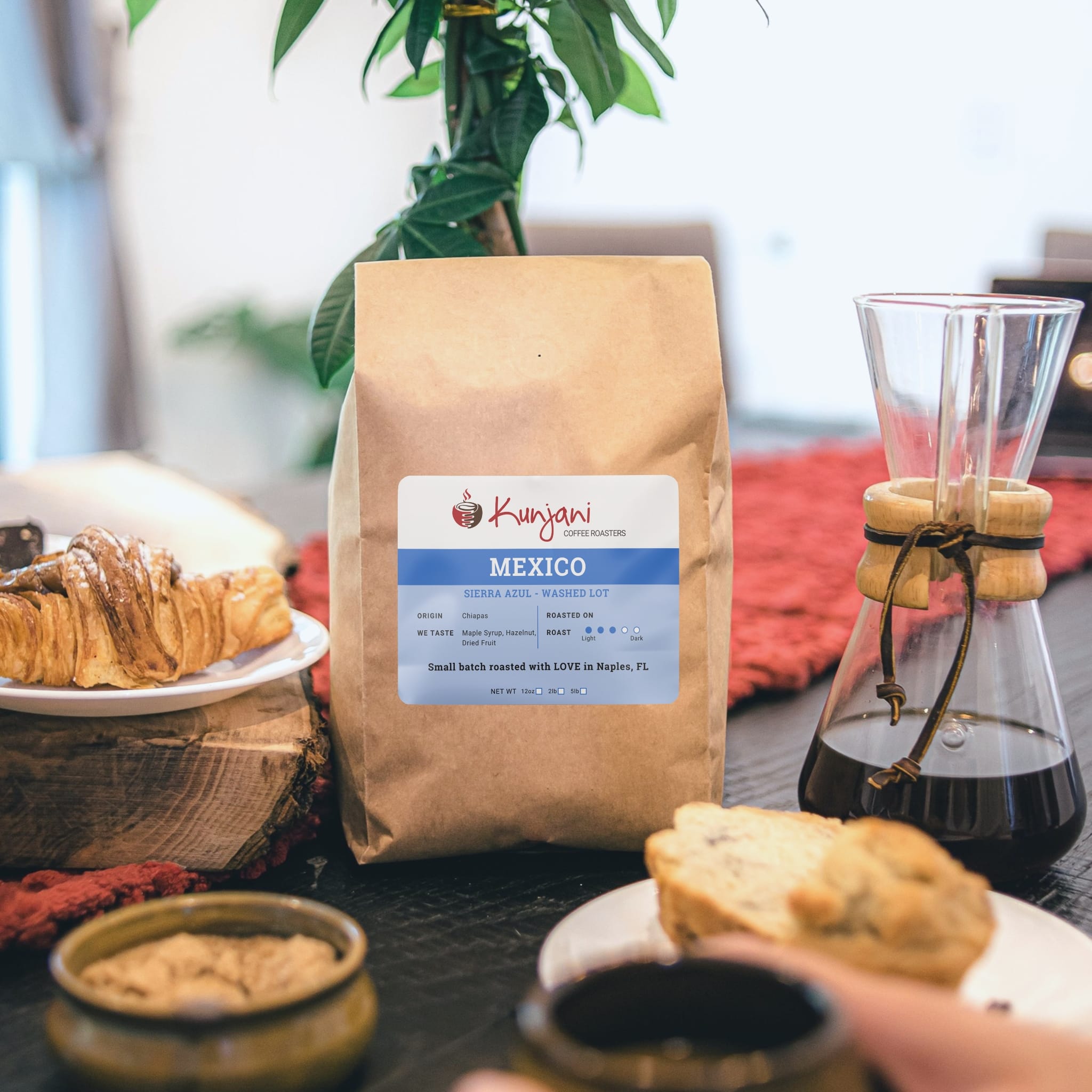 Mexico Sierra Azul - Fair Trade Organic, Medium Roast Coffee