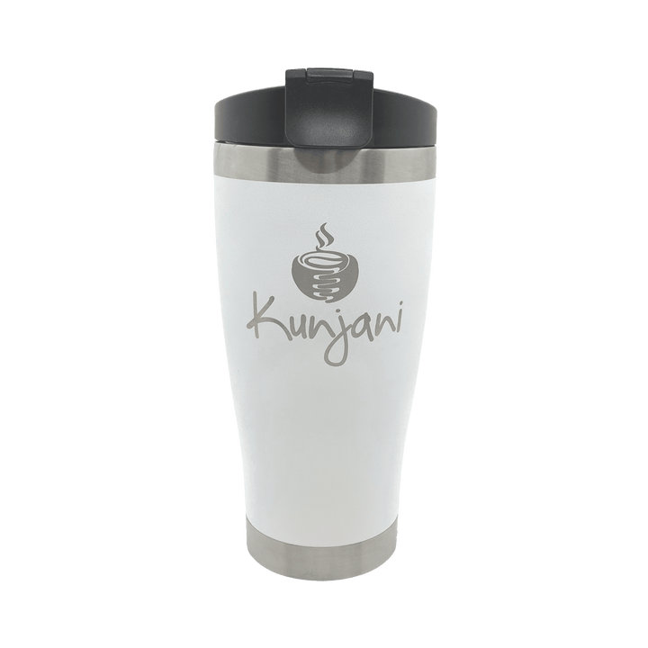 White 12oz Kunjani Tumbler