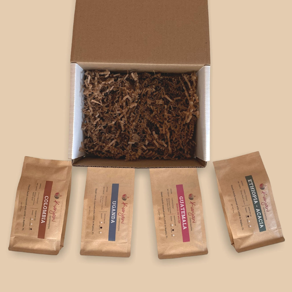 coffee roaster sample box