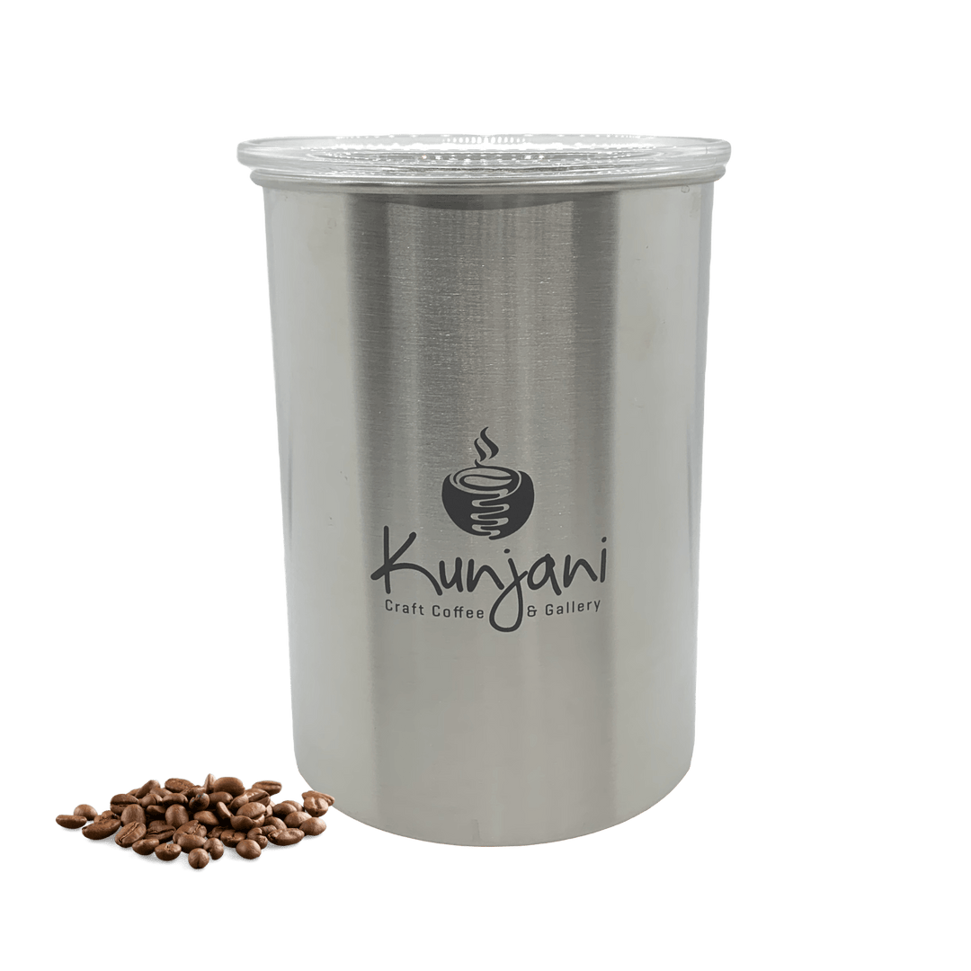 Medium Steel Coffee Storage Canister