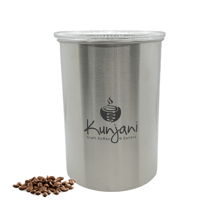 Medium Steel Coffee Storage Canister