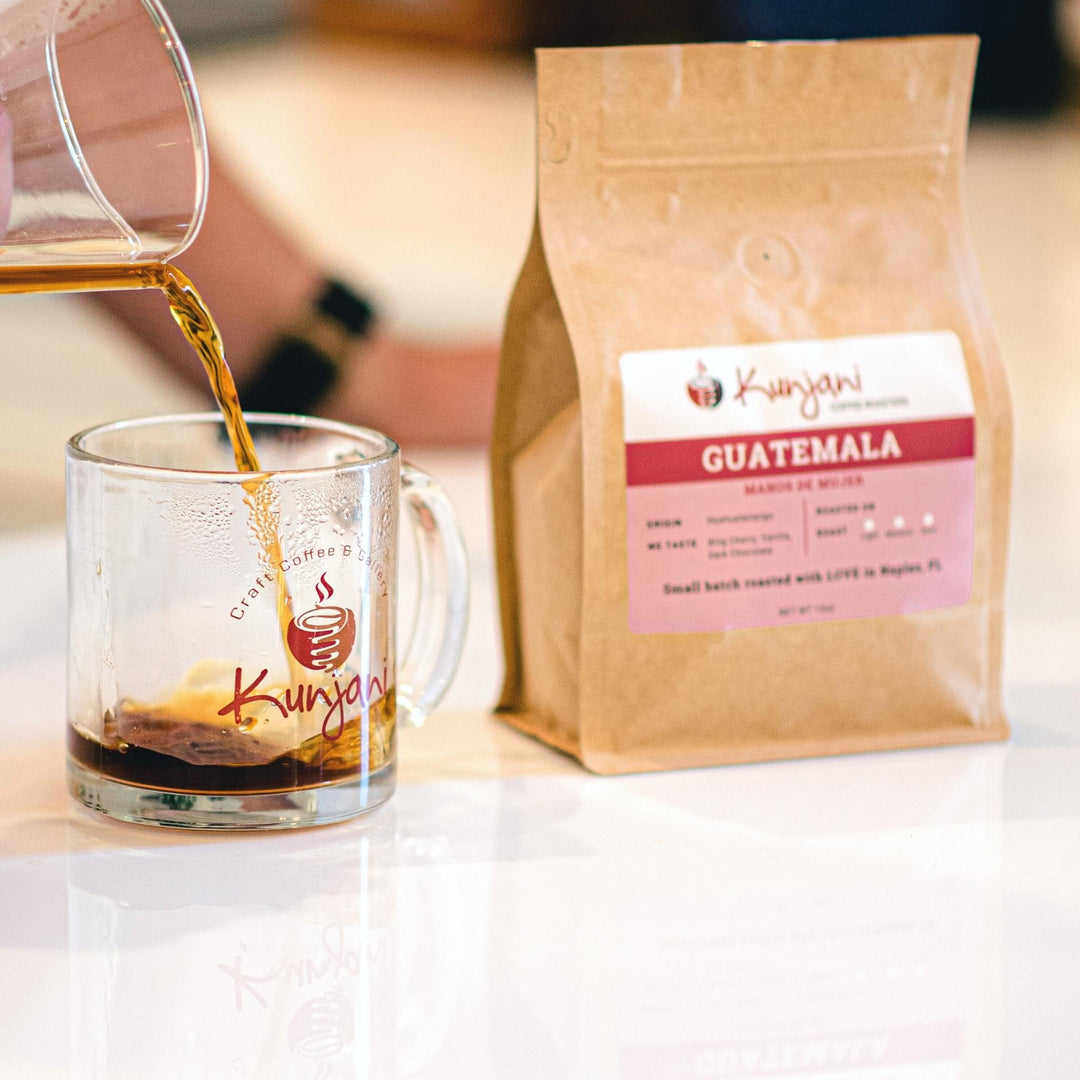 A bag of delicious Guatemala specialty coffee